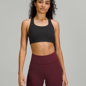 lululemon invigorate bra with clasp (skinny straps, adjustable)